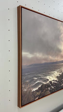 Mar Vermelho dividido: um passo de fé cria caminho no mar 🗺️🗾| Quadro Decorativo Representando a Bíblia - Decore PAZ