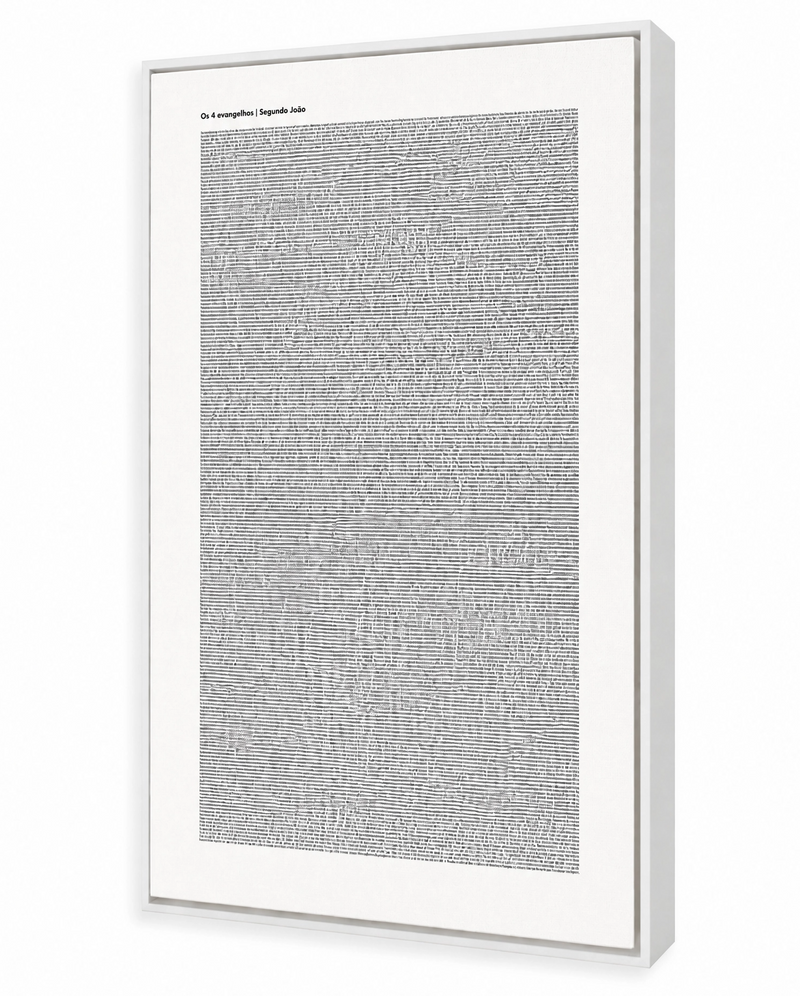 quadro decoratico com todos livro de joao um dos 4 evangelhos
