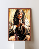 Quadro Jesus em Oração – Arte Cristã com Fé e Profundidade Espiritual | Decore Paz 🙏 Decore Paz