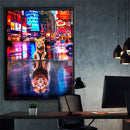 Quadro Decorativo Sem Sorte Tudo Trabalho V2265